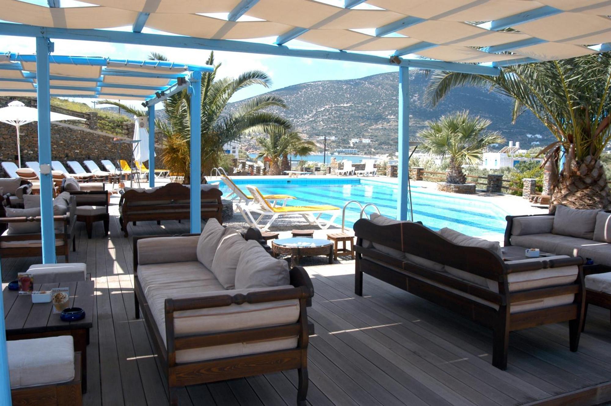Alexandros Hotel Platis Gialos  Buitenkant foto