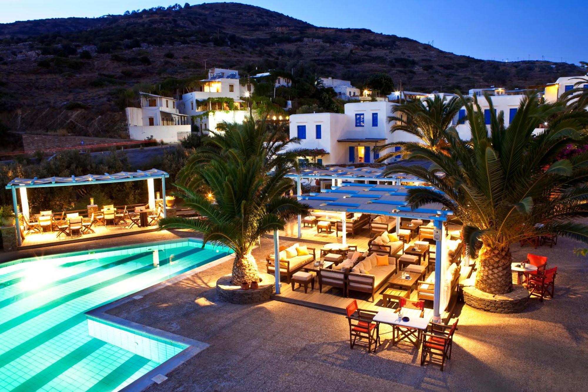 Alexandros Hotel Platis Gialos  Buitenkant foto