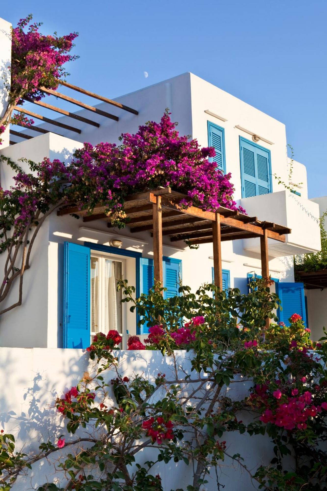 Alexandros Hotel Platis Gialos  Buitenkant foto
