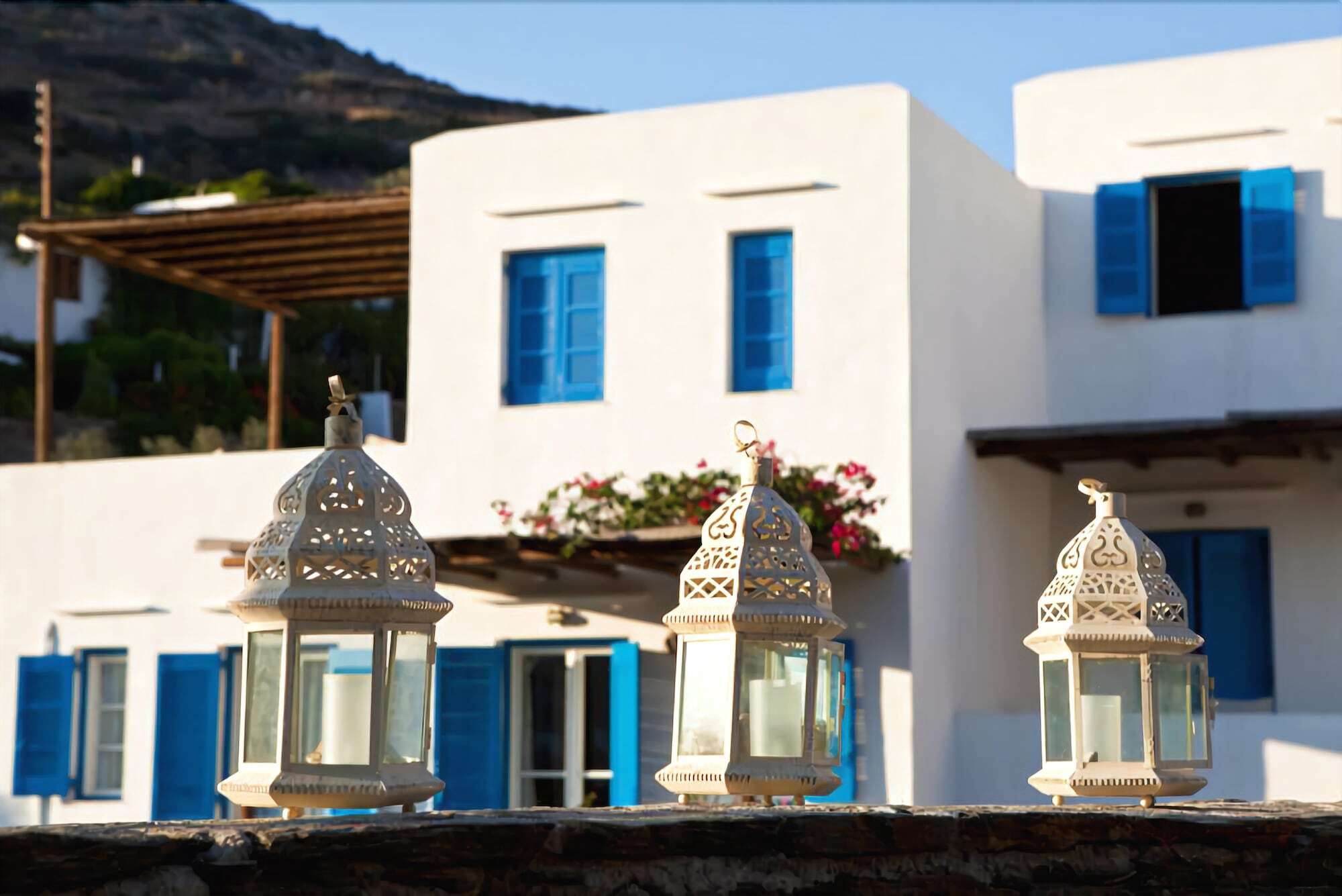 Alexandros Hotel Platis Gialos  Buitenkant foto